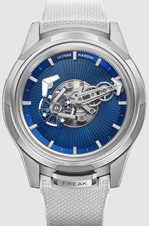 Review Best Ulysse Nardin FREAK ONE BLUE ENAMEL 2403-500LE-3AE-BLUE/3A watches sale